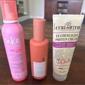 Styling gel for wavy/curly hair